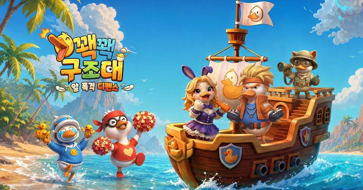 꽥꽥 구조대 알 폭격 디펜스 5 꽥꽥 구조대 알 폭격 디펜스 살펴보기 3