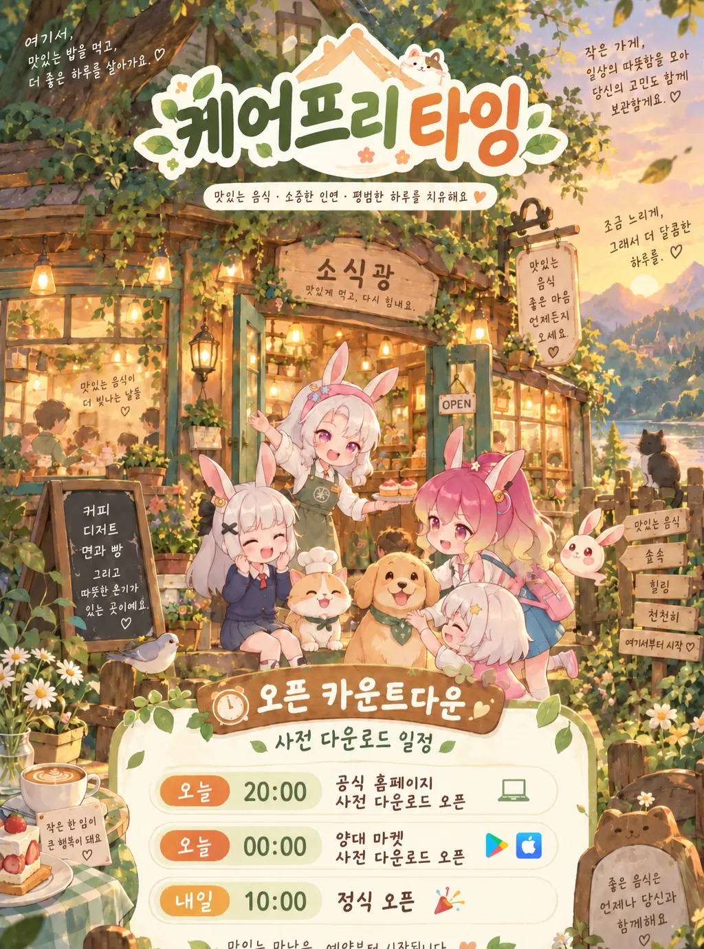 케어프리 타임 1 케어프리 타임 가이드 (IOS용 및 공식카페 포함)